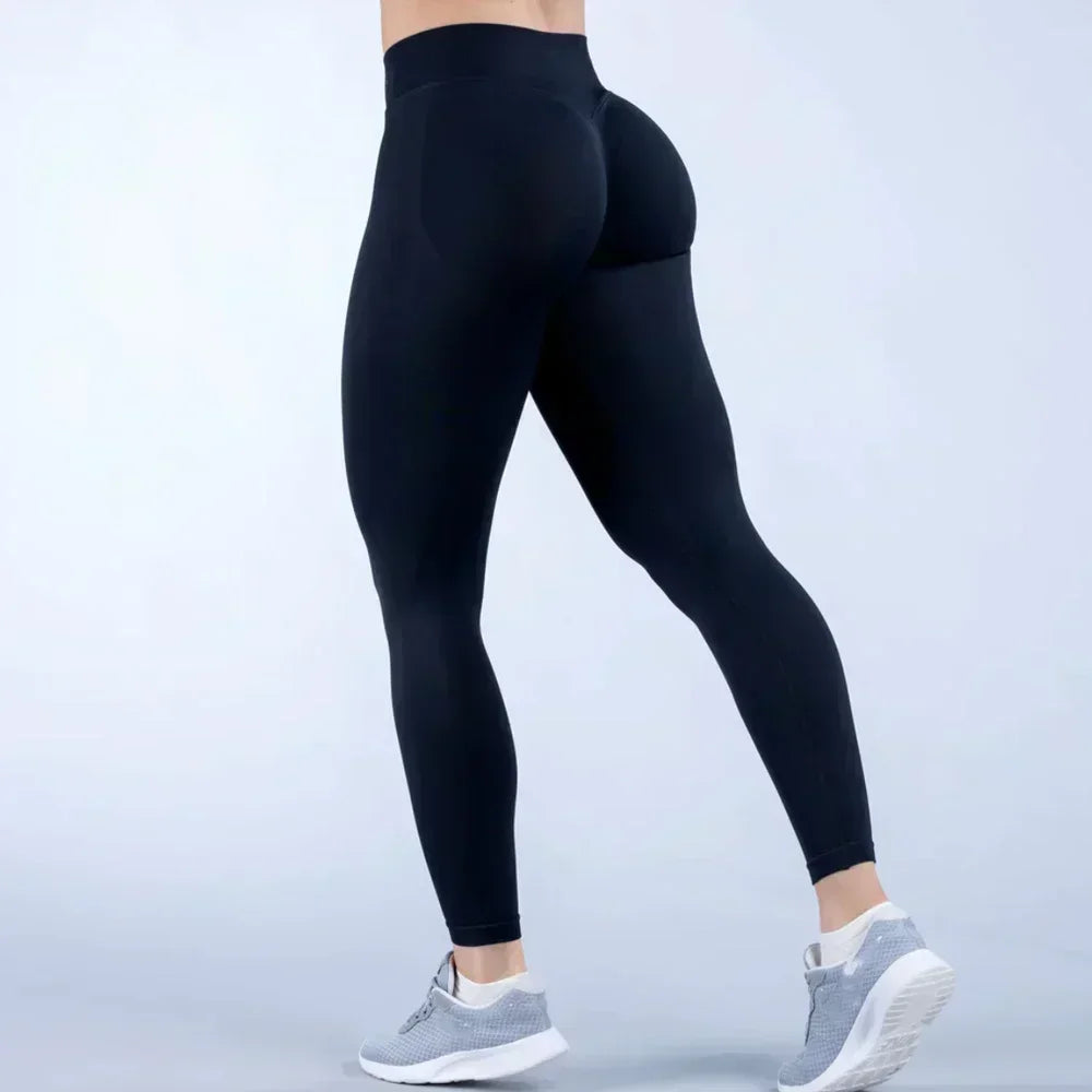 Impact Leggings With Logo Women Scrunch Bum Seamless Yoga Pants