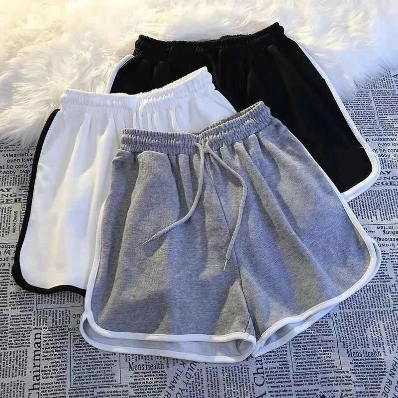 Sports Shorts Women Korean Fashion Casual Mini Shorts