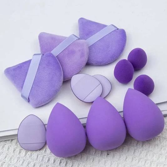 12pcs Makeup Sponge Blender Beauty Egg Soft Cosmetic