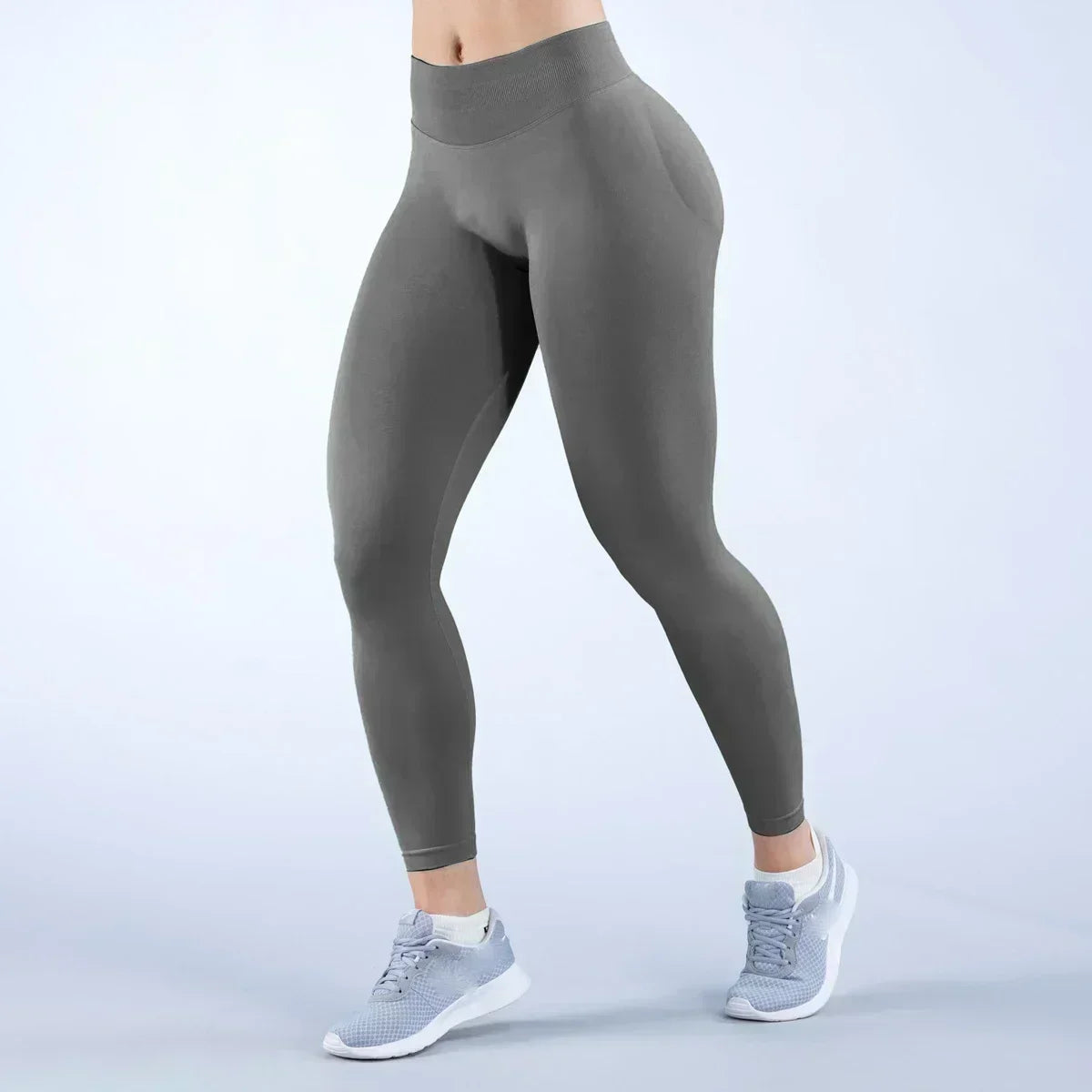 Impact Leggings With Logo Women Scrunch Bum Seamless Yoga Pants