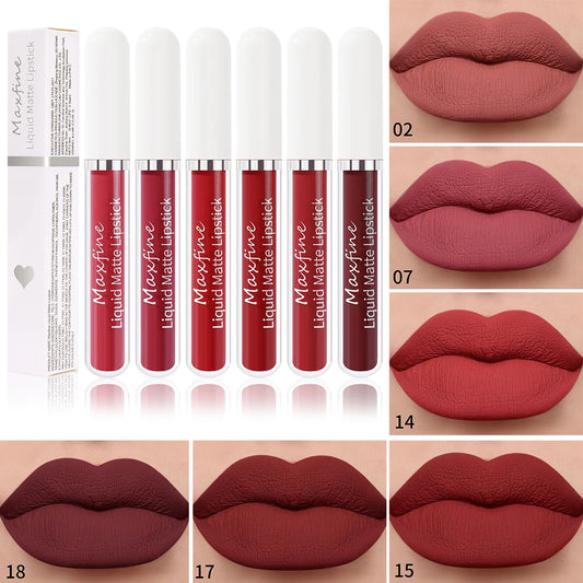 Matte liquid lipstick Waterproof sexy velvet lip