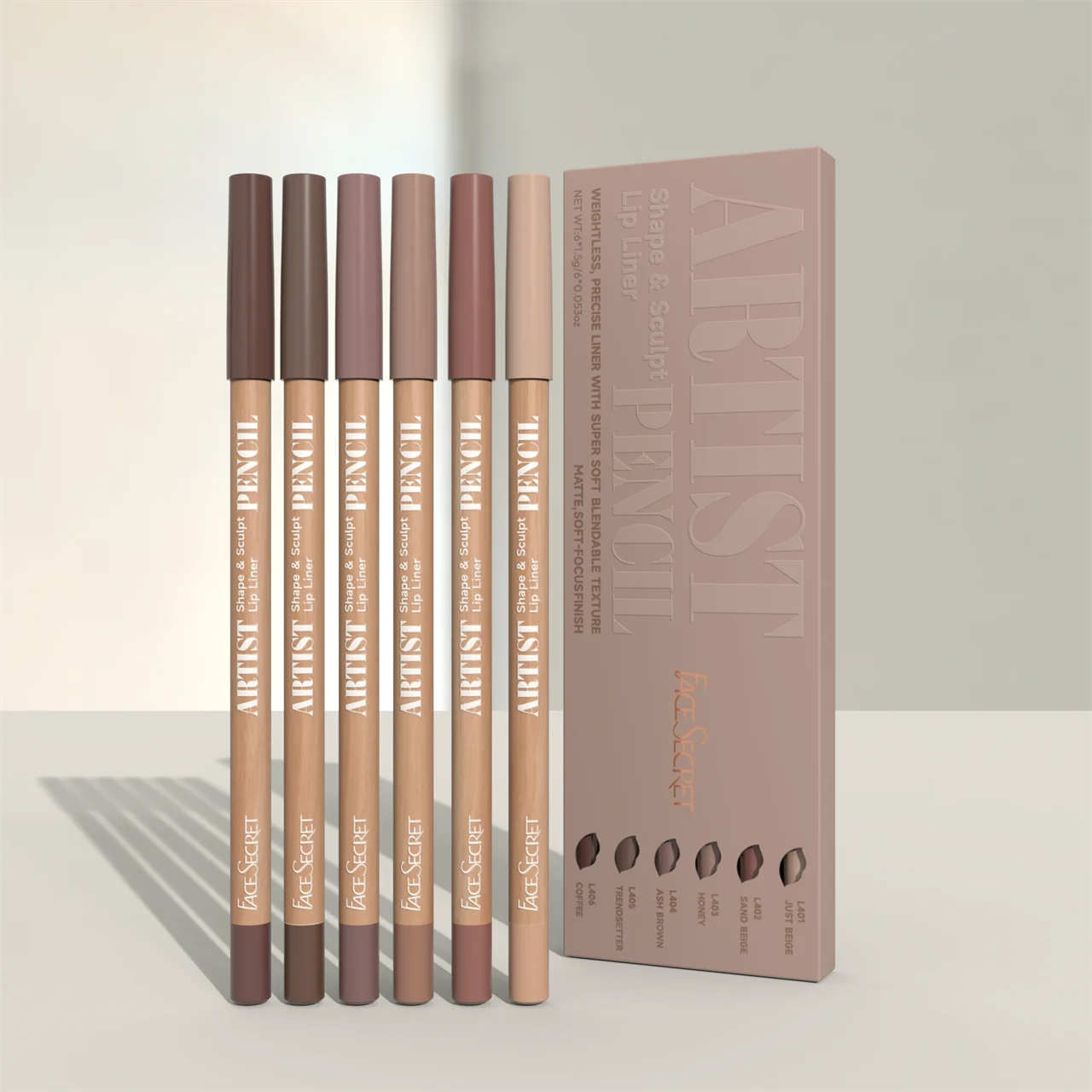 Sculpt Lip Liner Pencil Set