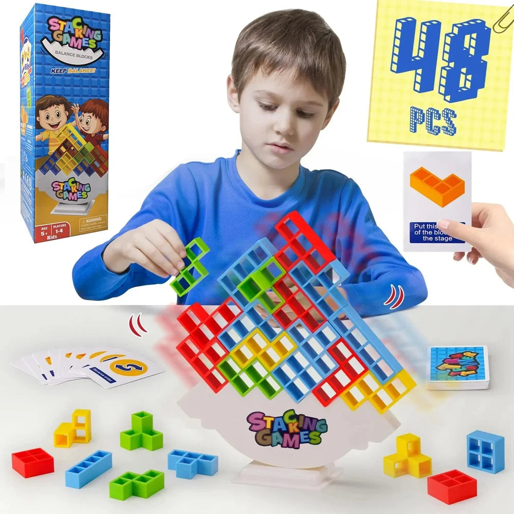 Building Block Brick Toy Balance