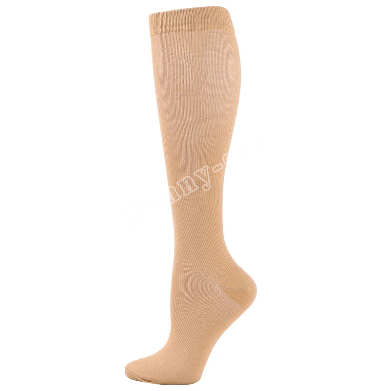 Women Hiking Running Elastic Socks Sports Socks