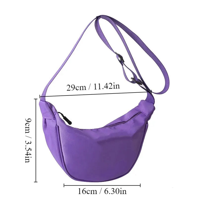 1pc Crossbody Dumpling Bag For Women Large Capacity