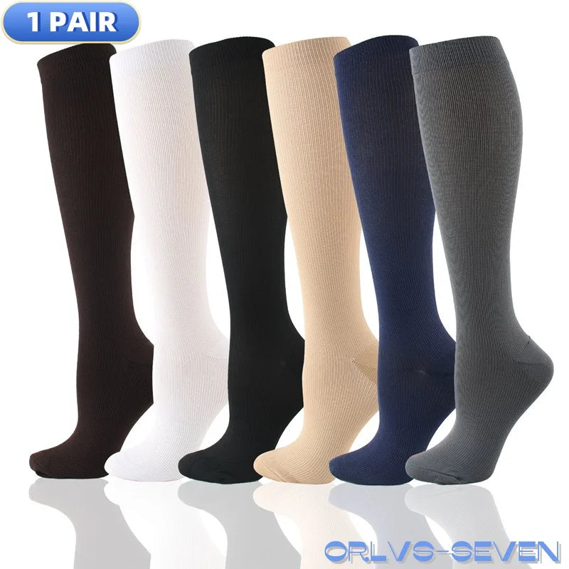 Women Hiking Running Elastic Socks Sports Socks