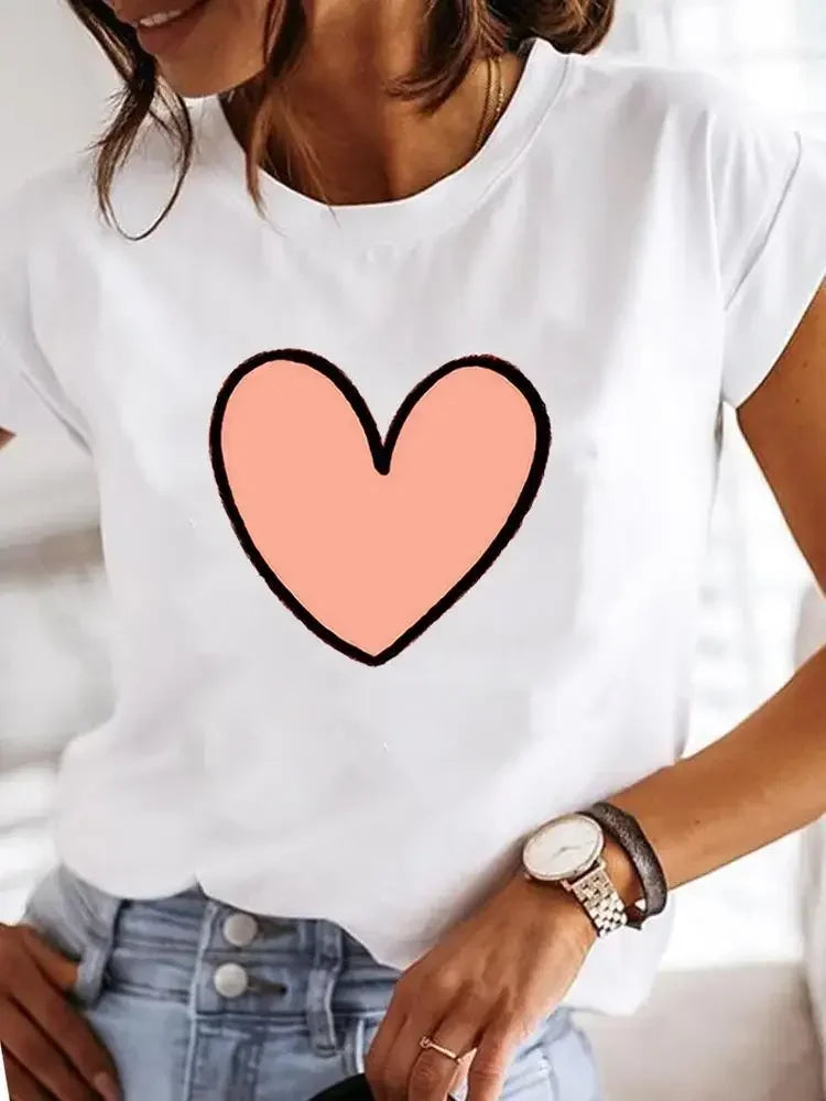 Short Sleeve Casual Ladies Fashion