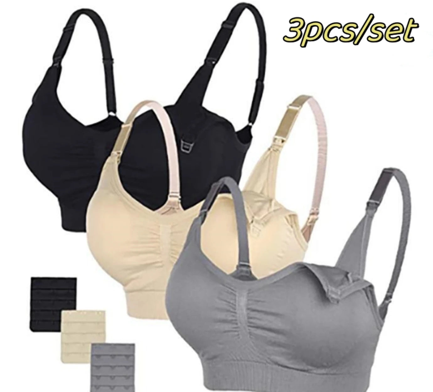 3pcs/Set High Quality Cotton Pregnant Underwear