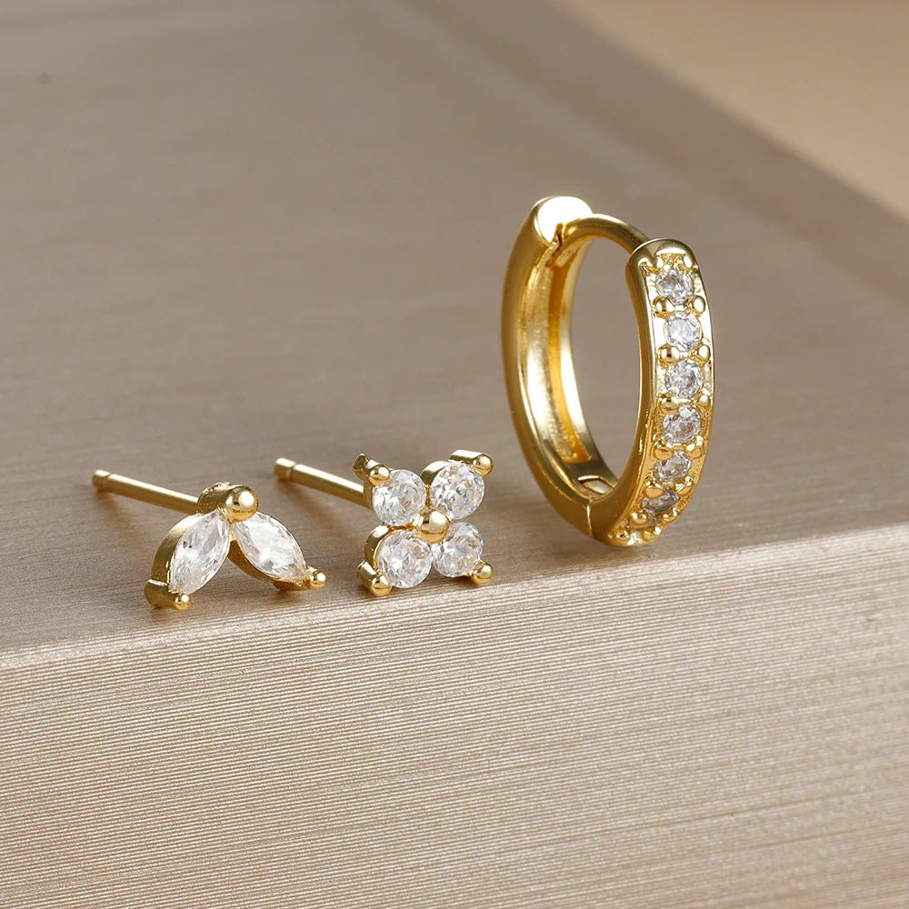 Our Love Blooms Every Day Antique Flower Ring Set