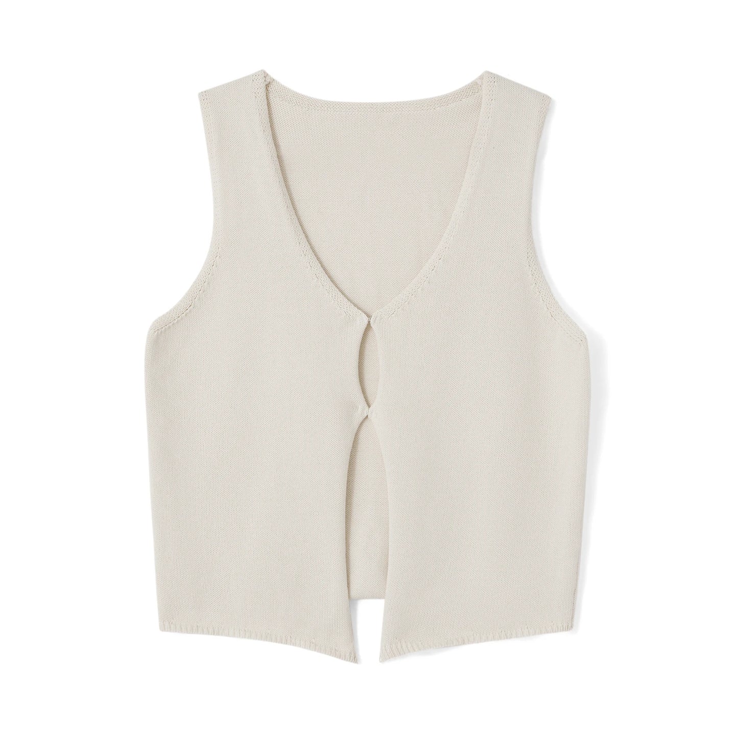 Sweater Knitwear Vest Fitted Sleeveless