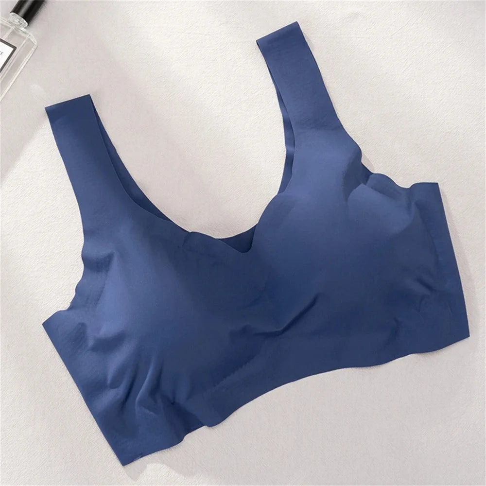 Ice Silk Bra Seamless Vest Bras Women