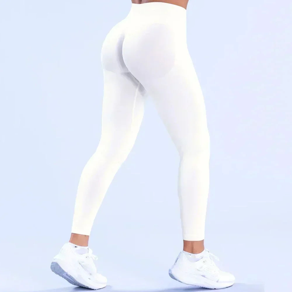 Impact Leggings With Logo Women Scrunch Bum Seamless Yoga Pants