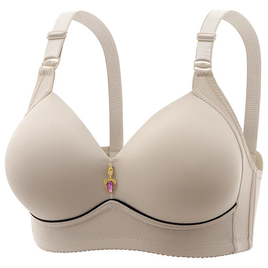 Thin Cup Bra Large Size-Comfortable Women's Underwear