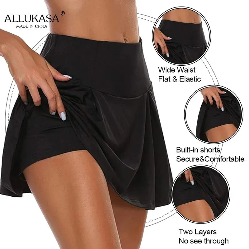 Sports Short Skirt, Yoga Shorts, Culottes, Tennis Skirt