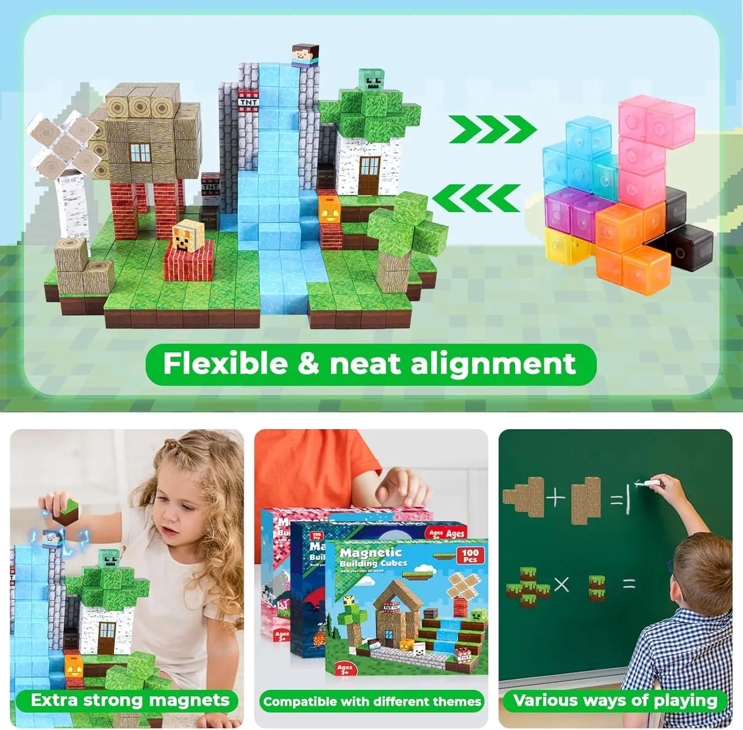 Magnetic Learning Blocks: Where Fun Meets Education!