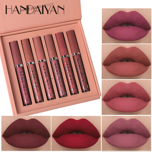 HANDAIYAN Matte Lip Gloss Kit