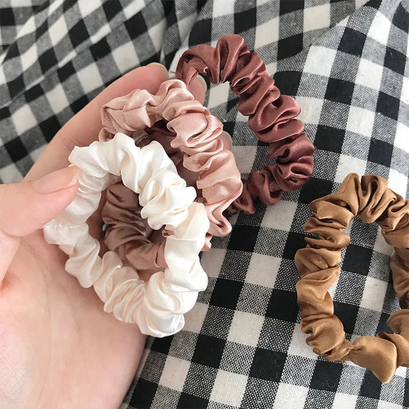 6Pcs Elegant Hair Scrunchies Women Hair Accessories