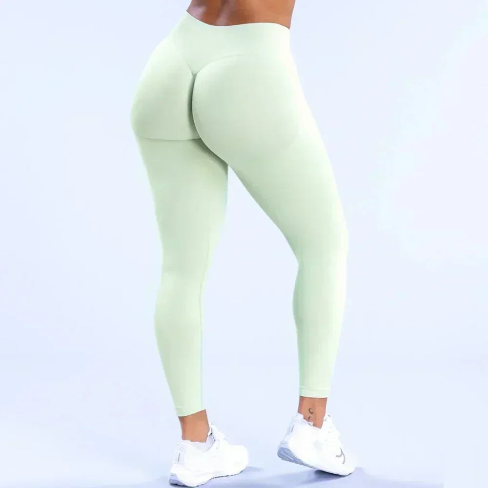 Impact Leggings With Logo Women Scrunch Bum Seamless Yoga Pants