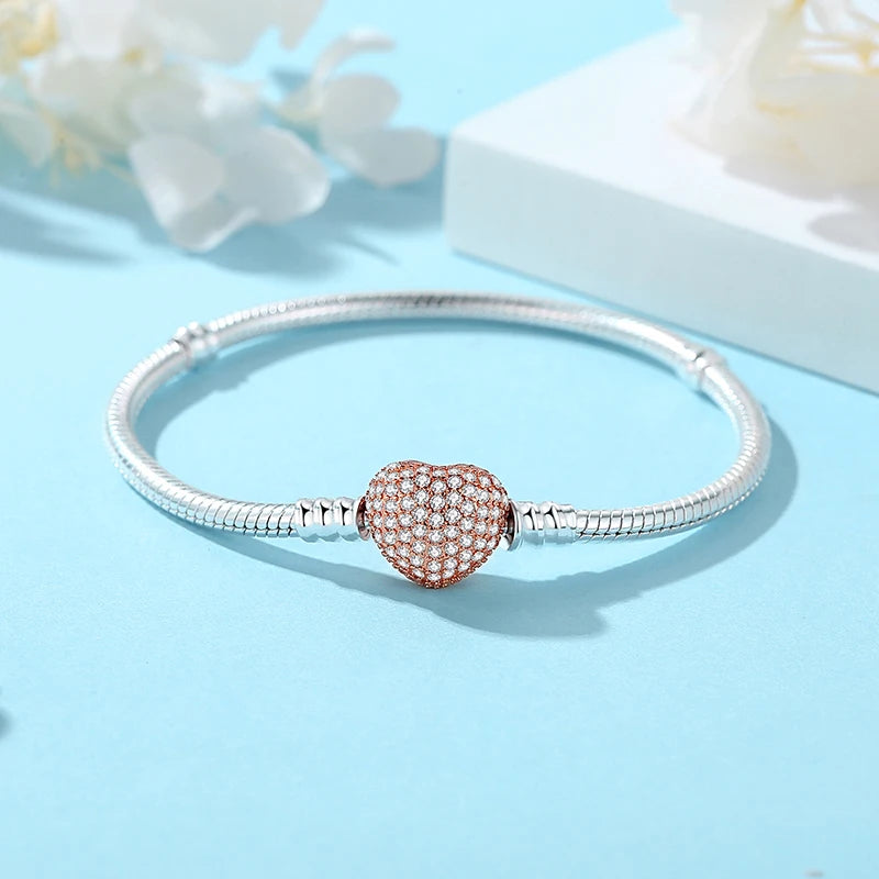 Original 925 Sterling Silver Bracelets For Women