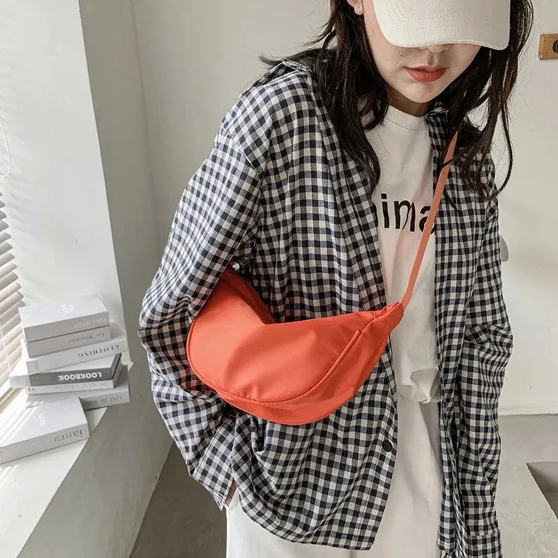 1pc Crossbody Dumpling Bag For Women Large Capacity