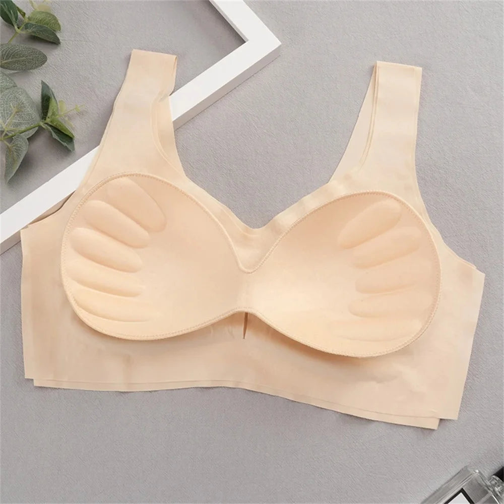 Ice Silk Bra Seamless Vest Bras Women