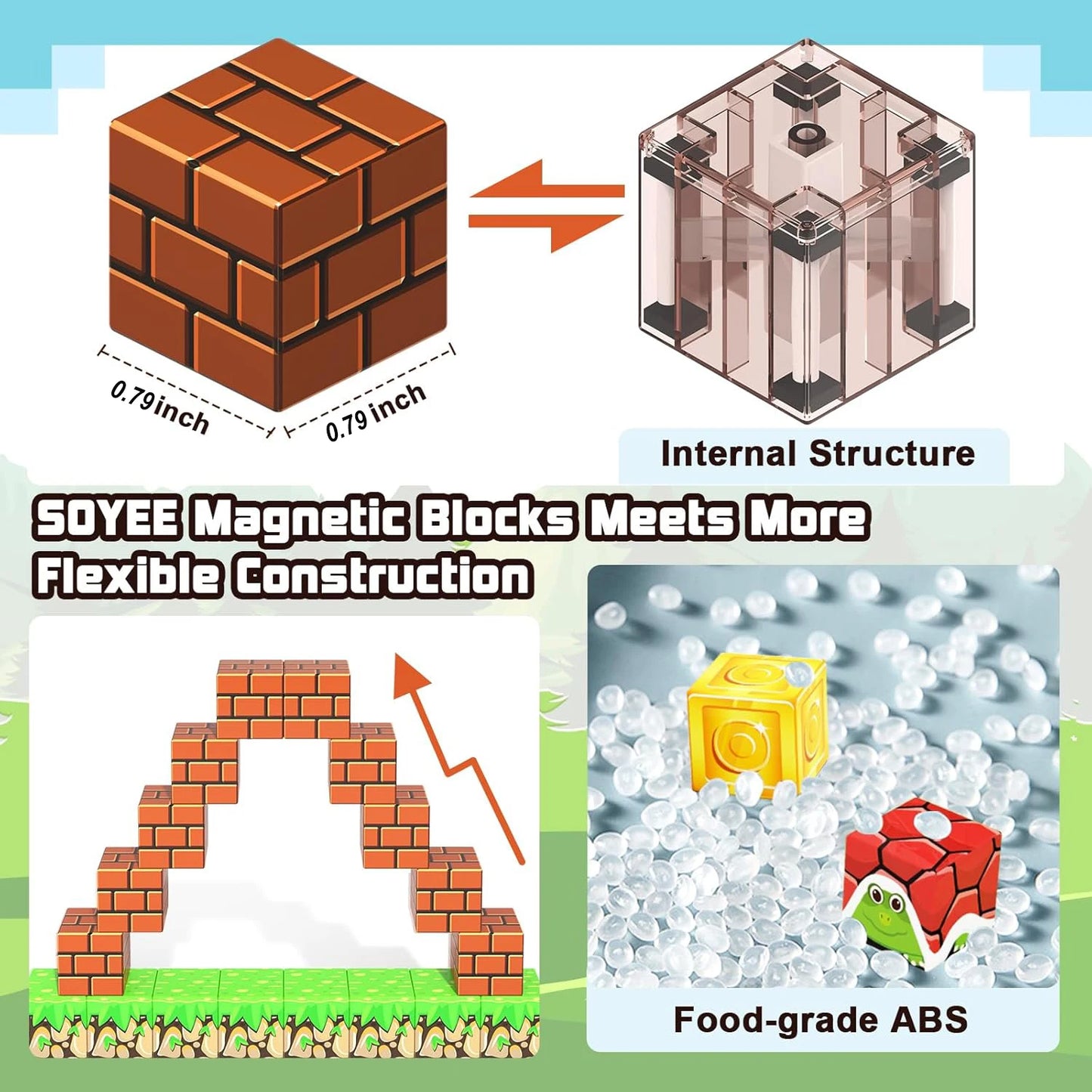 Magnetic Learning Blocks: Where Fun Meets Education!