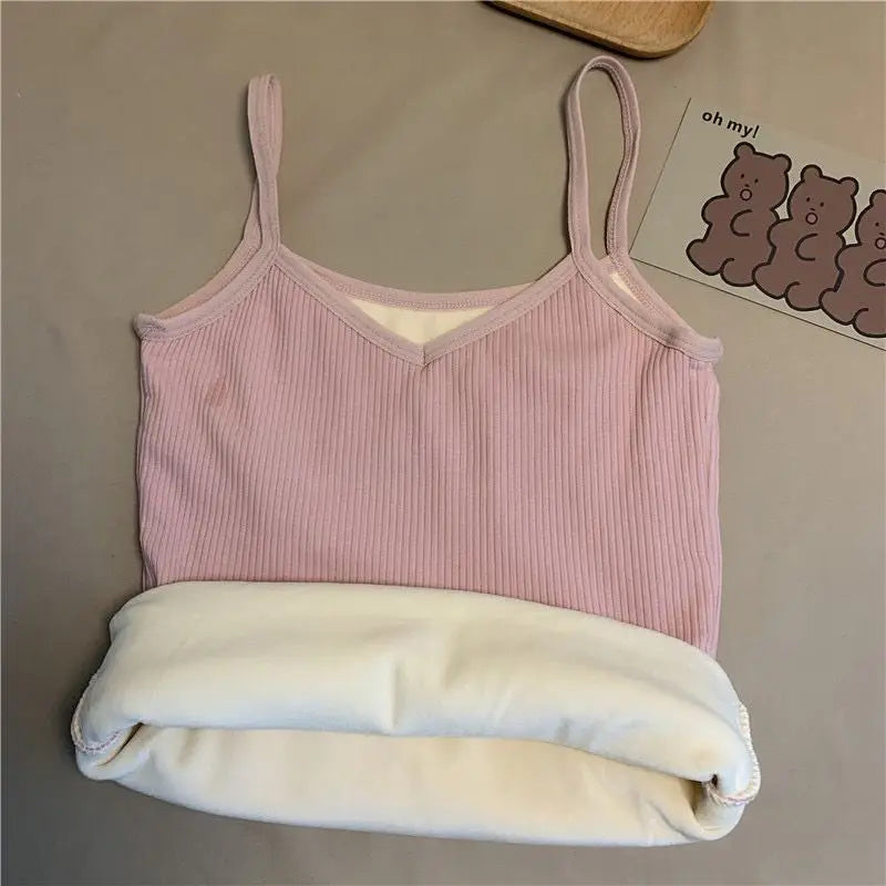 Women Winter Warm Underwear Solid Color