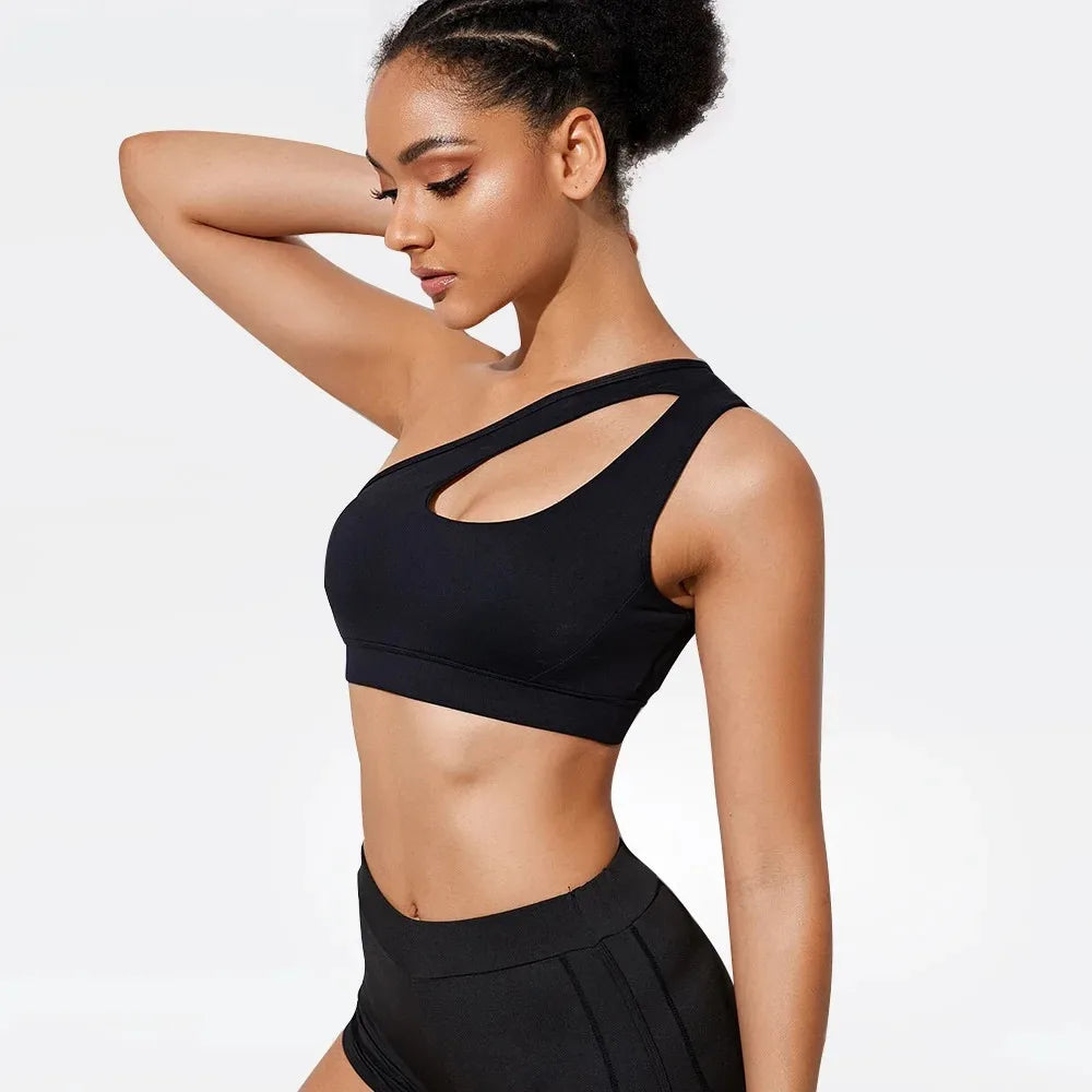 1 Piece Contrast Lace Wireless Bra, Comfy & Elegant