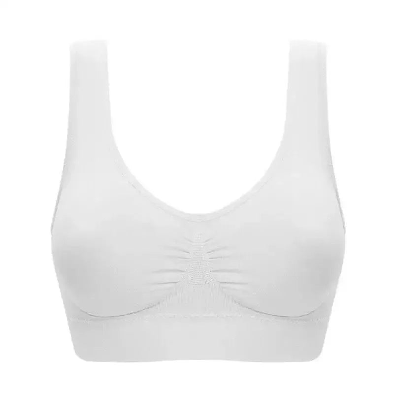 1 Piece Contrast Lace Wireless Bra, Comfy & Elegant