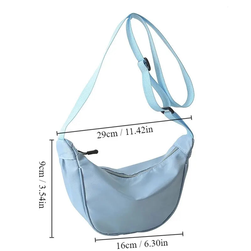 1pc Crossbody Dumpling Bag For Women Large Capacity