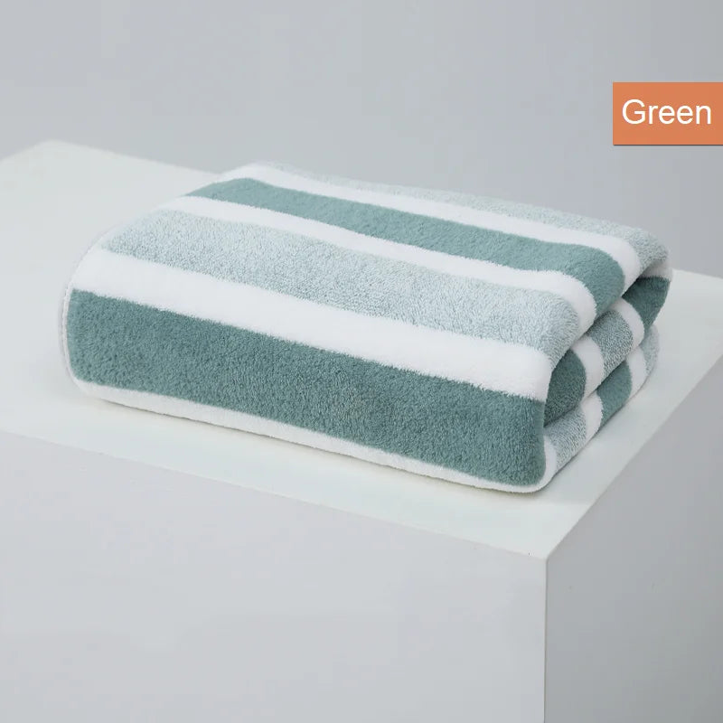 1 Pc Thickened Absorbent Bath Towel Soft Face Towel for Home